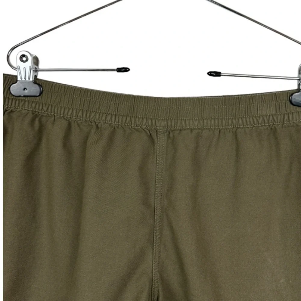 Madewell Womens Side Tie Shorts Size Large Green